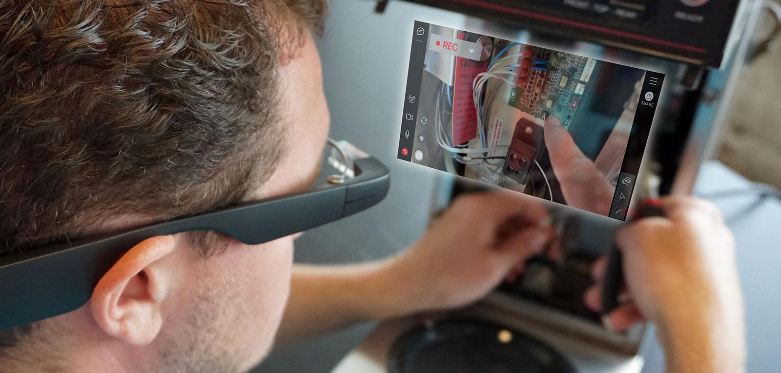 merged reality  for smartglasses